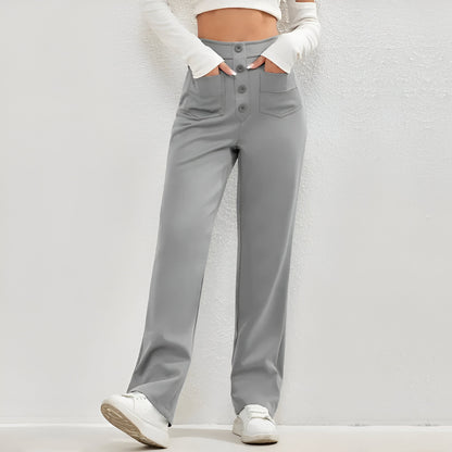 Myaree - Classic Straight-Leg Trousers | Timeless Style, Everyday Comfort