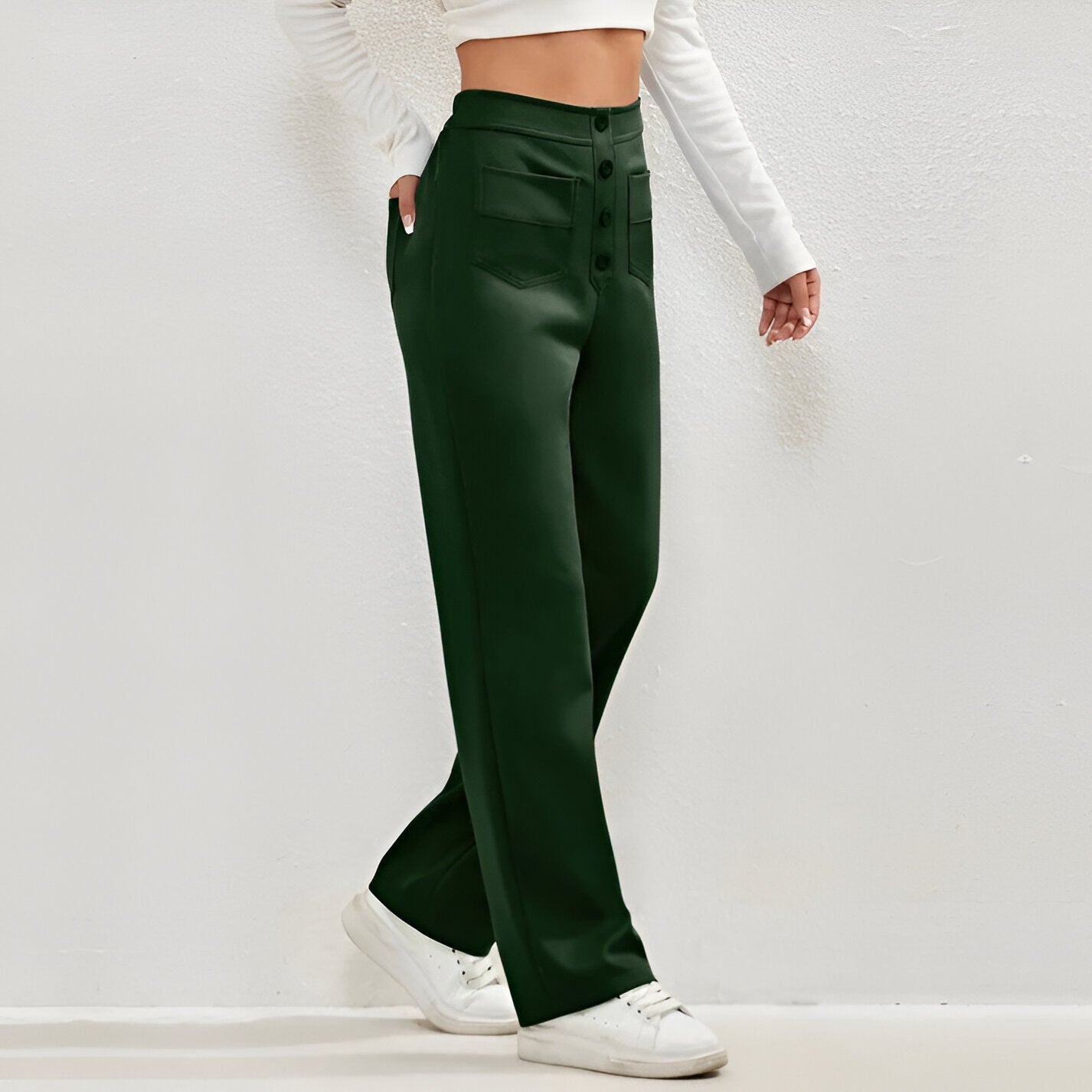 Myaree - Classic Straight-Leg Trousers | Timeless Style, Everyday Comfort